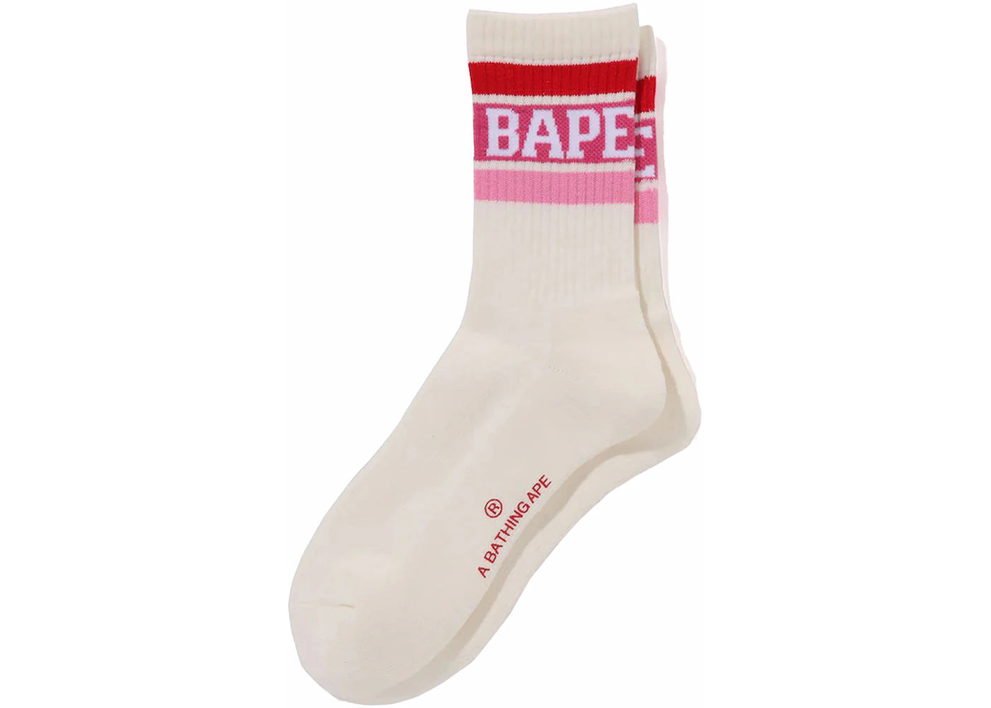 BAPE Bape Line Socks (SS24) Pink