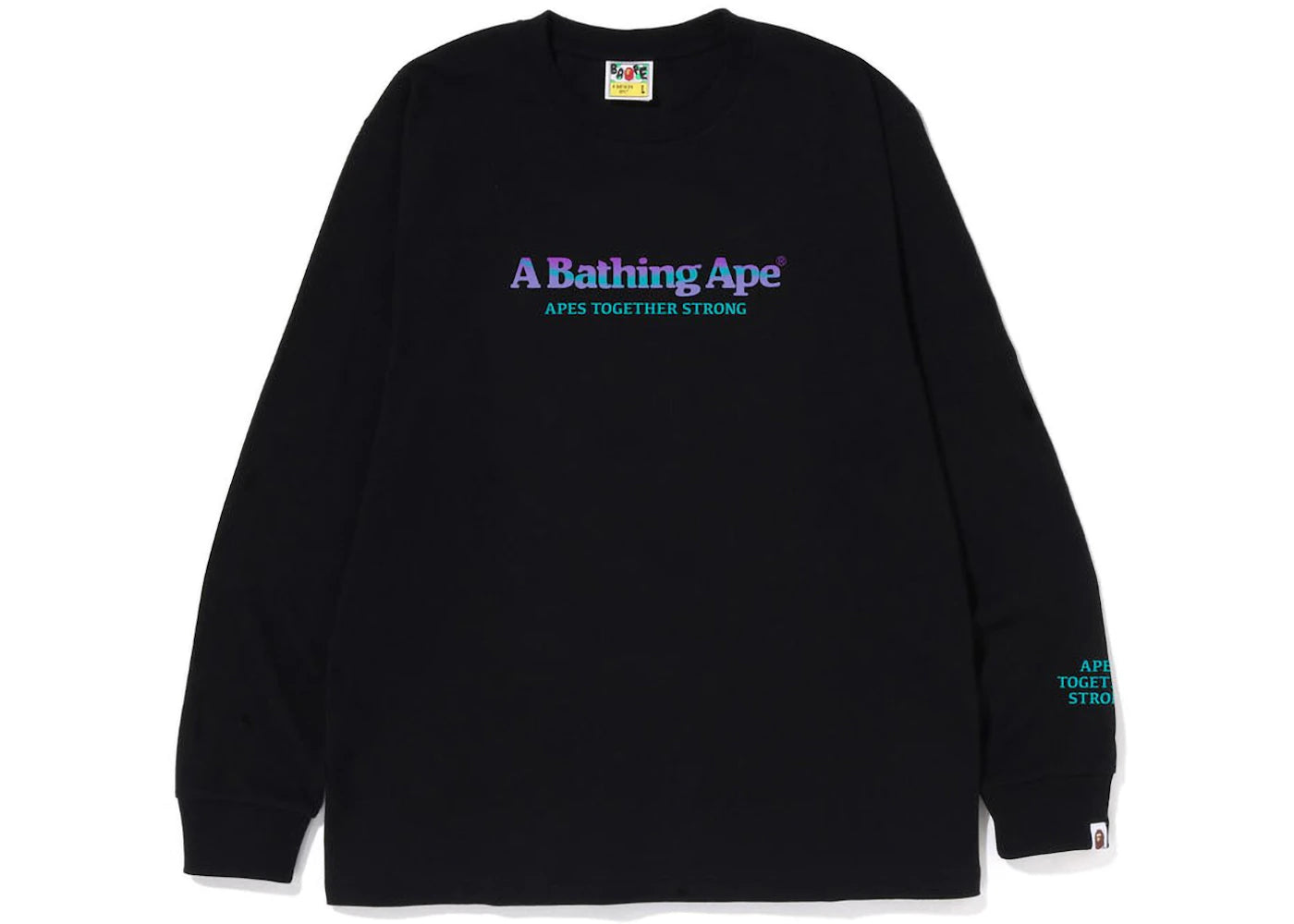 BAPE Bape Mountain L/S Tee (FW22) Black
