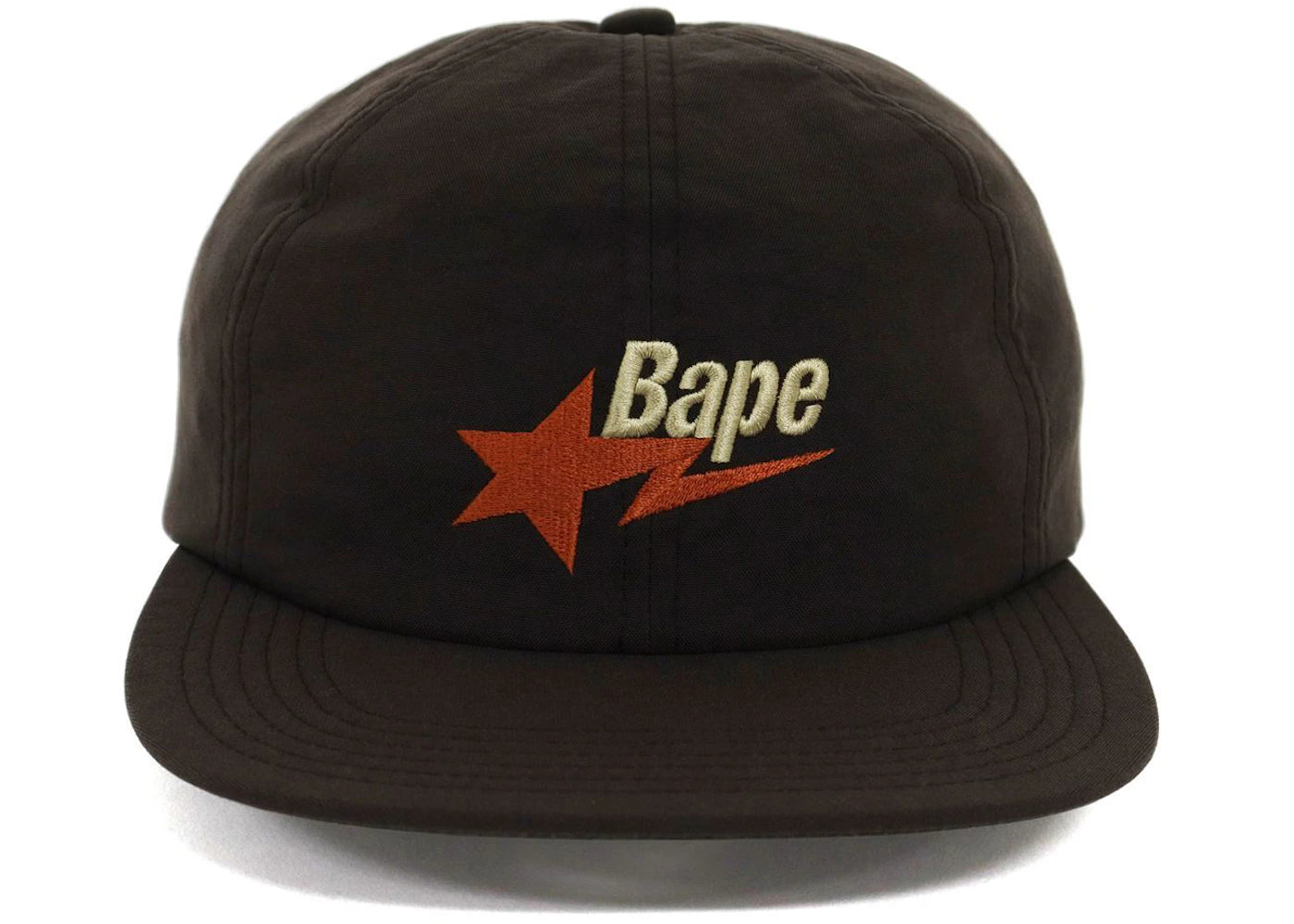 BAPE Bape Sta Logo Nylon Cap Brown
