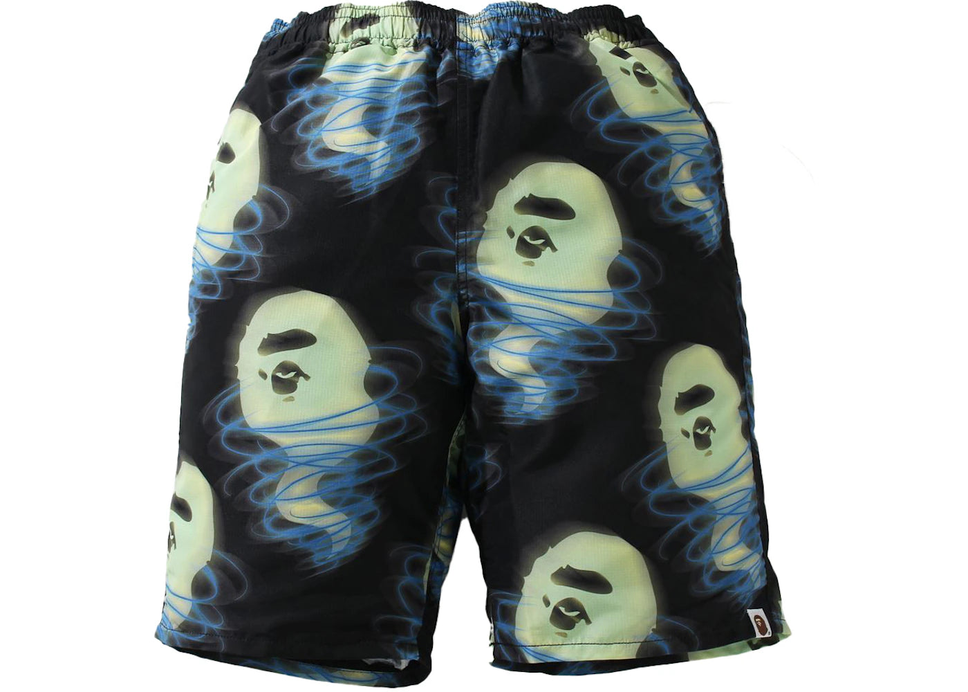 BAPE Bape Storm Track Shorts Black