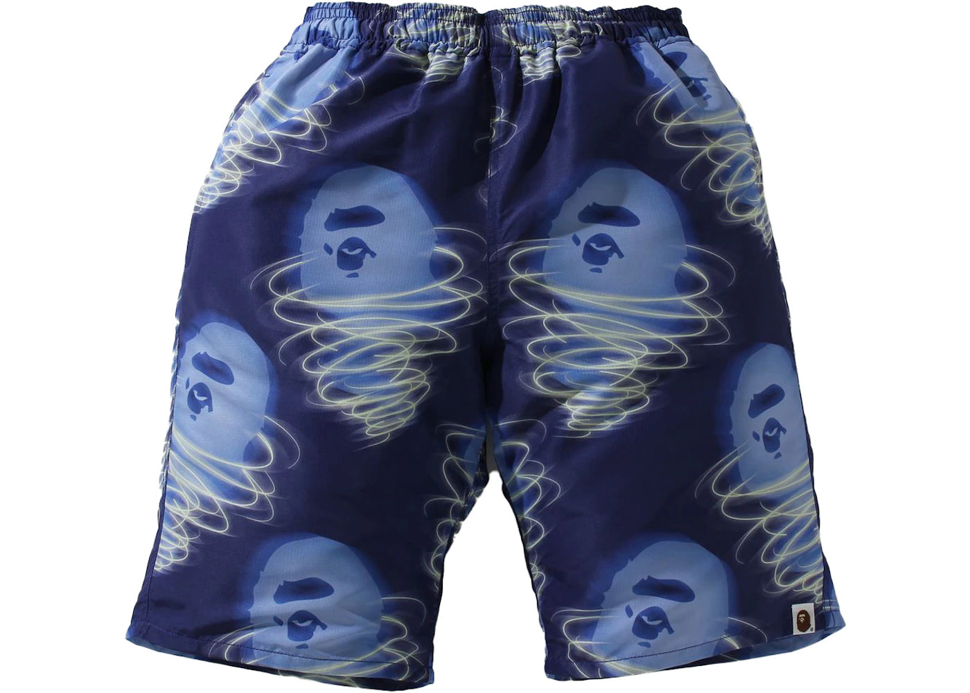 BAPE Bape Storm Track Shorts Purple