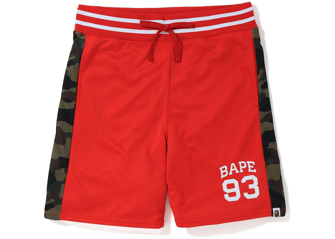 BAPE Basketball Shorts Red