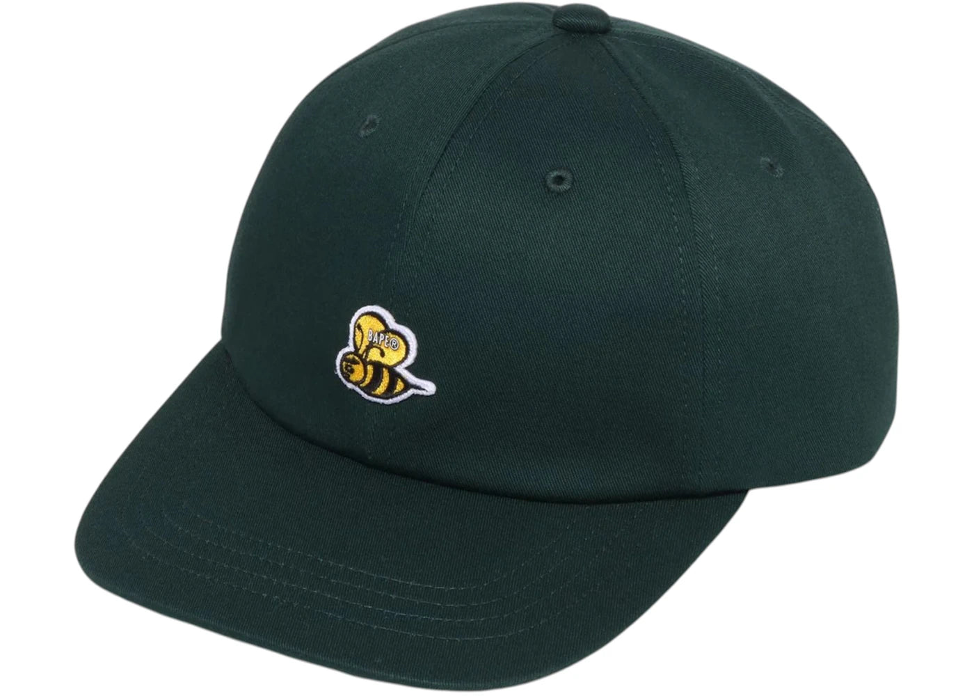 BAPE Bee One Point Cap Green