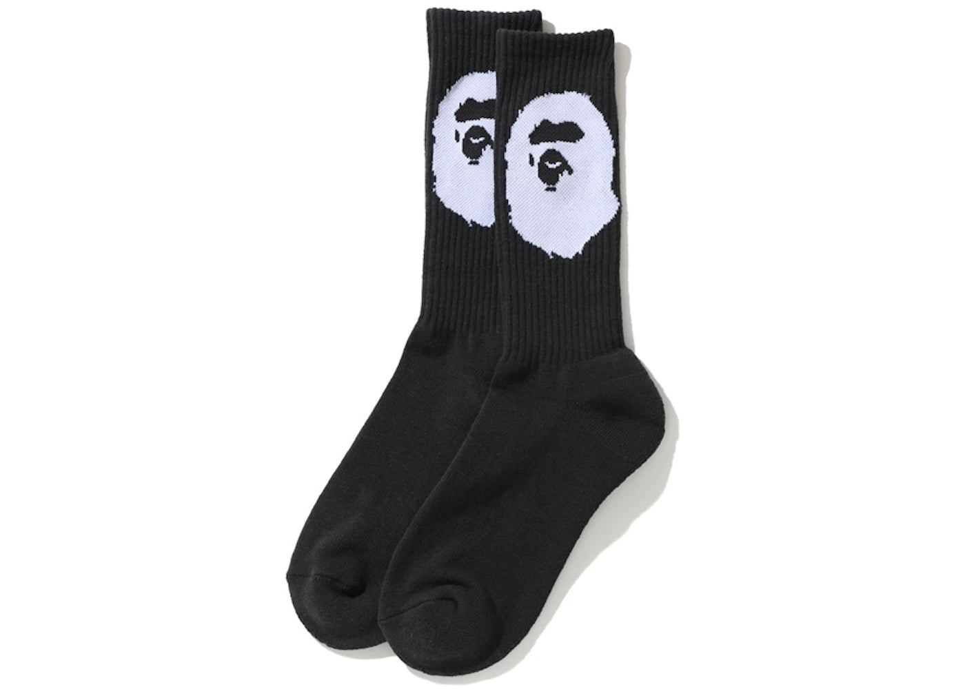BAPE Big Ape Head Socks Black