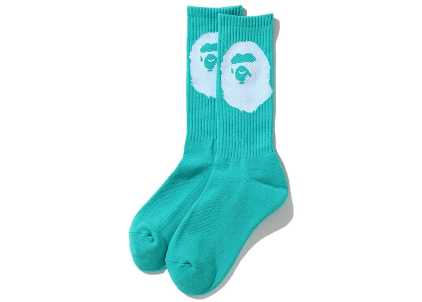 BAPE Big Ape Head Socks Sax
