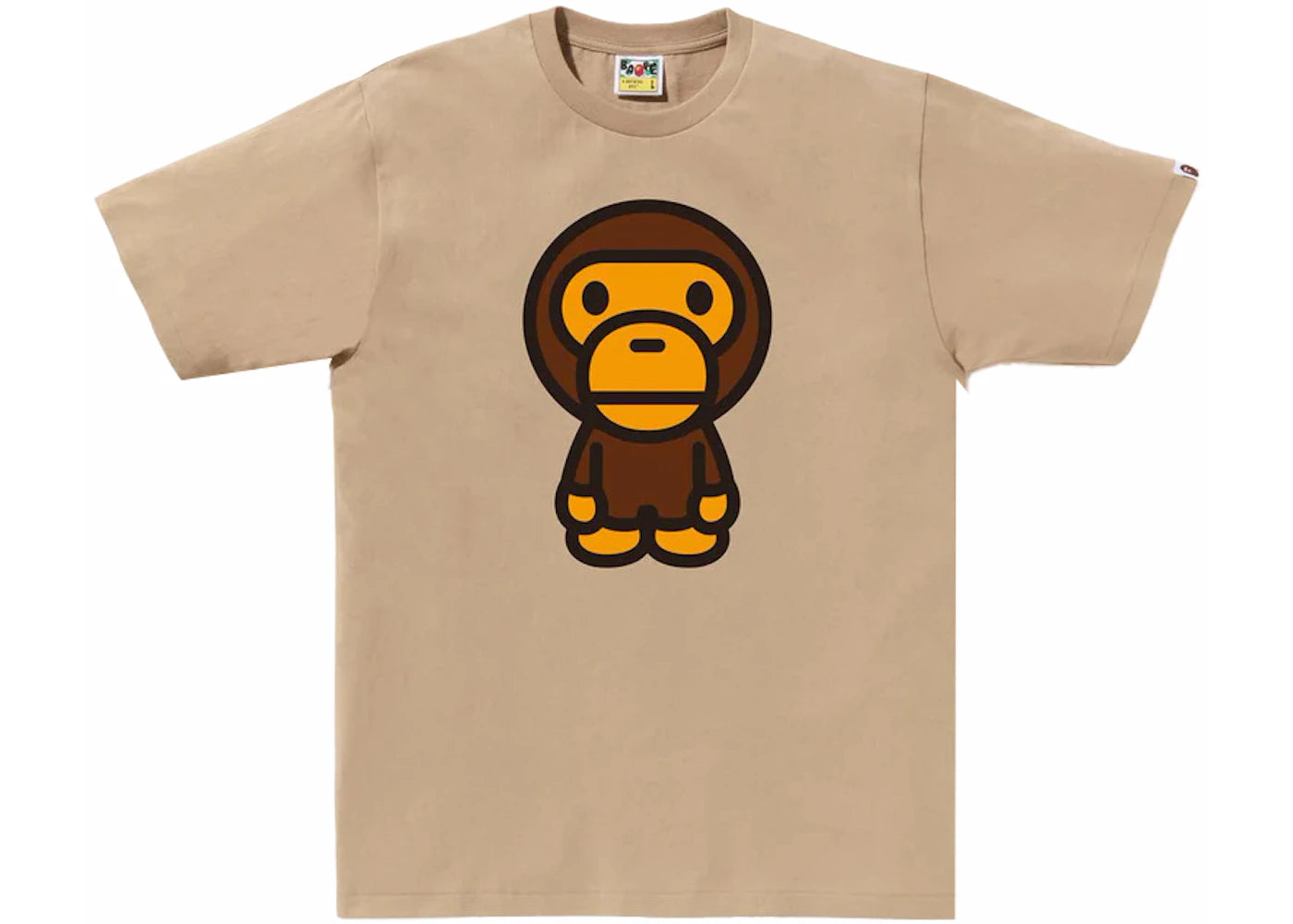 BAPE Big Baby Milo Tee Beige