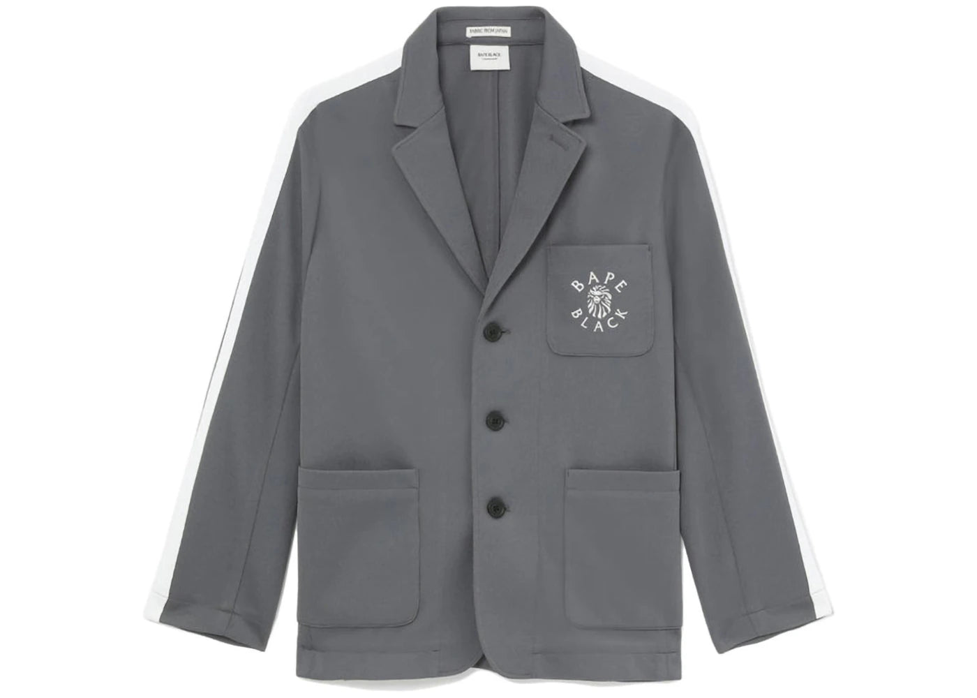 BAPE Black Ape Head Track Blazer Grey