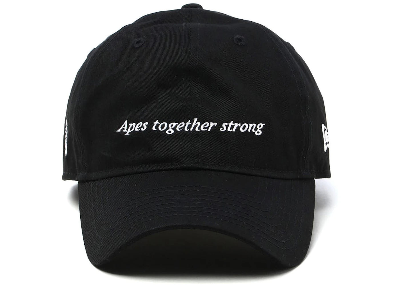 BAPE Black Message Cap Black