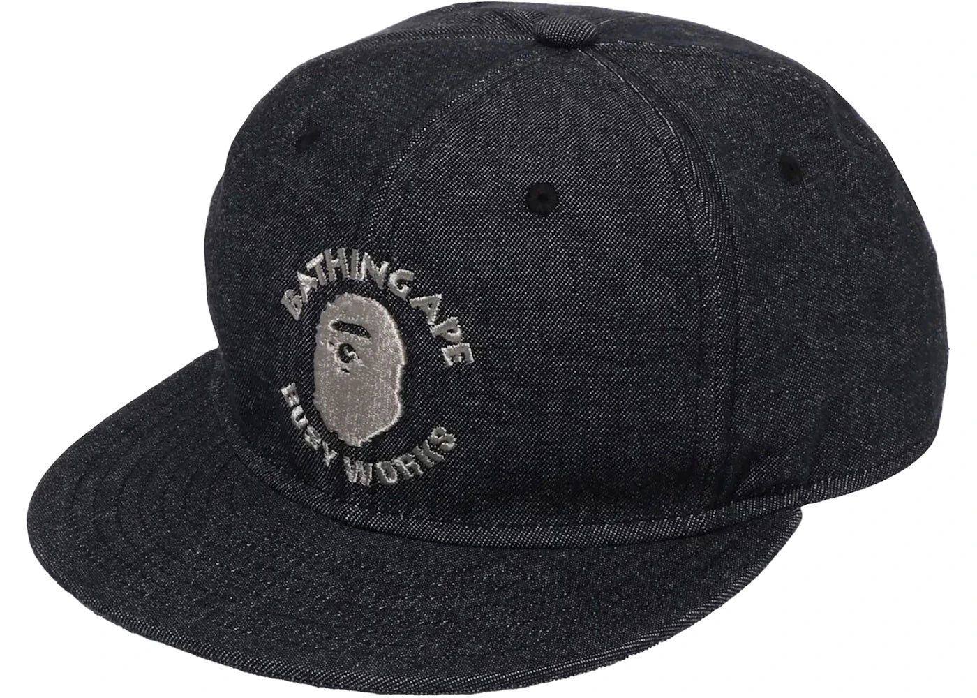 BAPE Busy Work Denim Cap Black