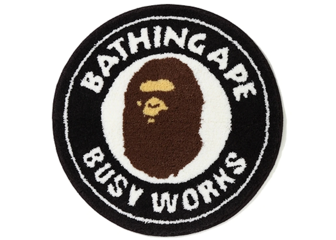 BAPE Busy Works Rug Black