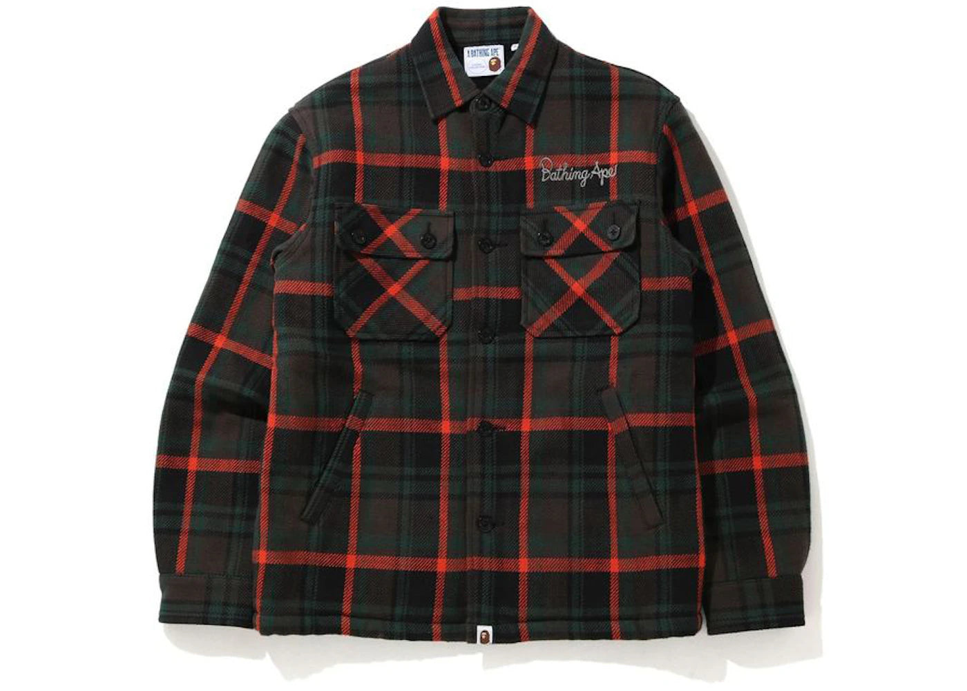 BAPE Check CPO Jacket Black