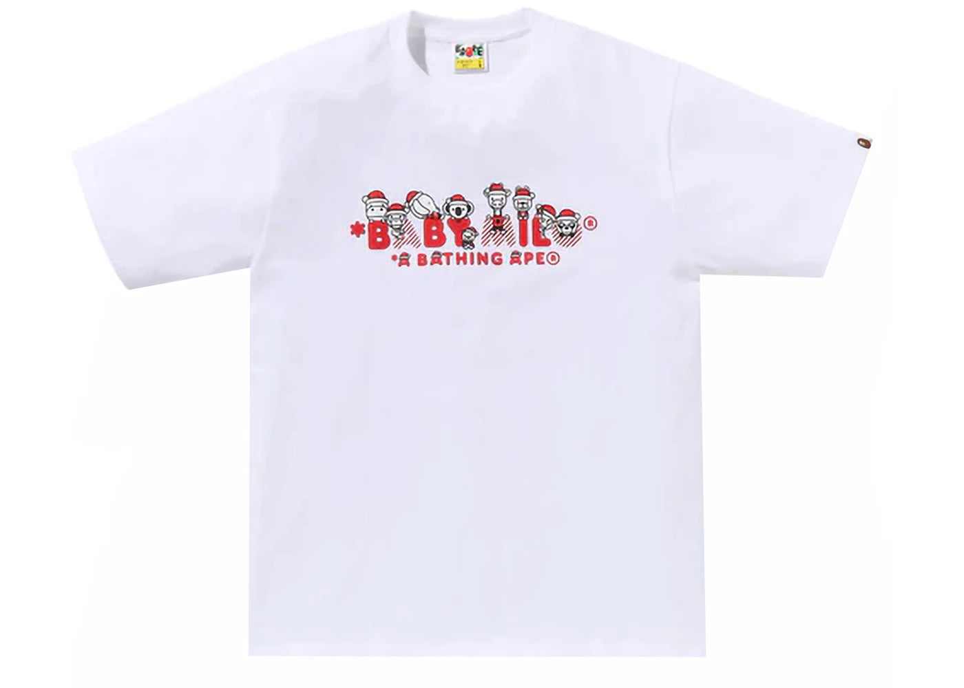 BAPE Christmas Baby Milo Tee (FW23) White