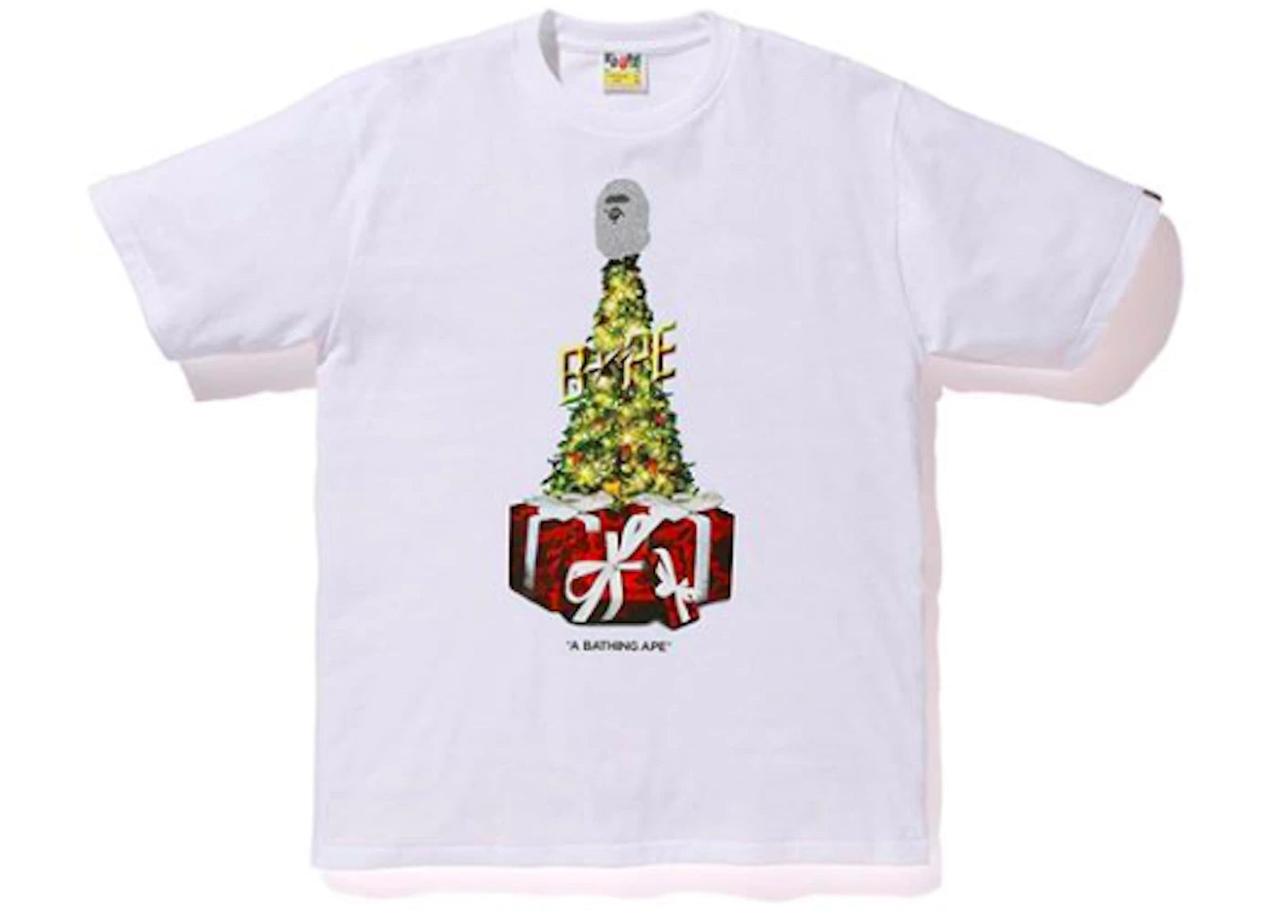 BAPE Christmas Tree Tee White