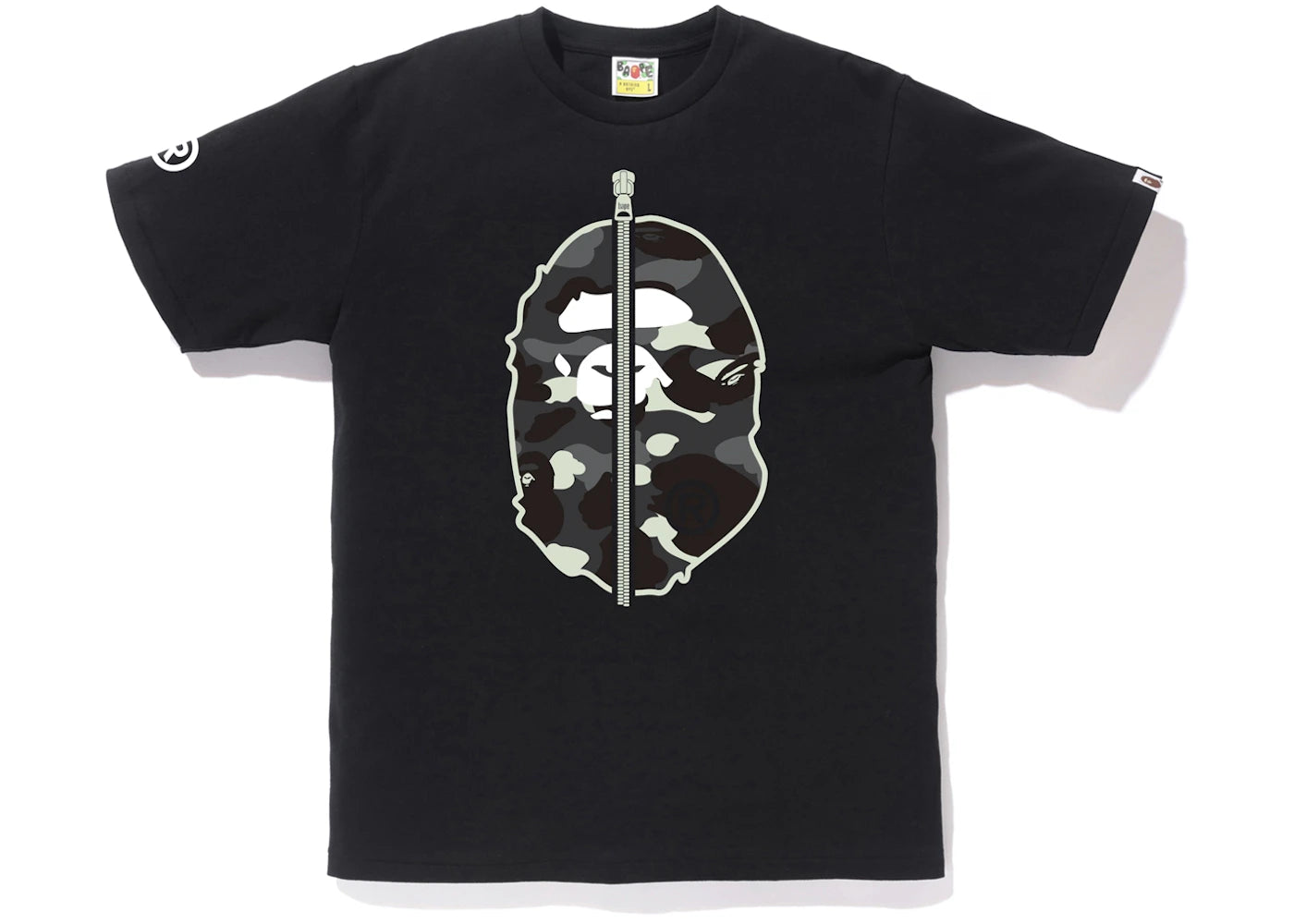 BAPE City Camo 2nd Ape Tee Black/Black