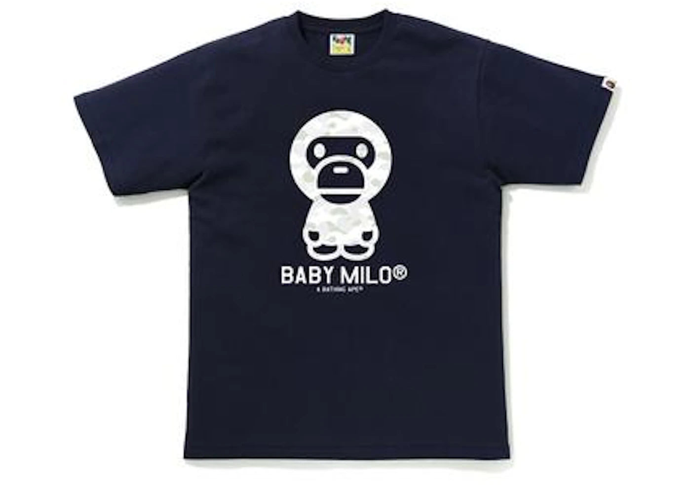 BAPE City Camo Baby Milo Tee Navy