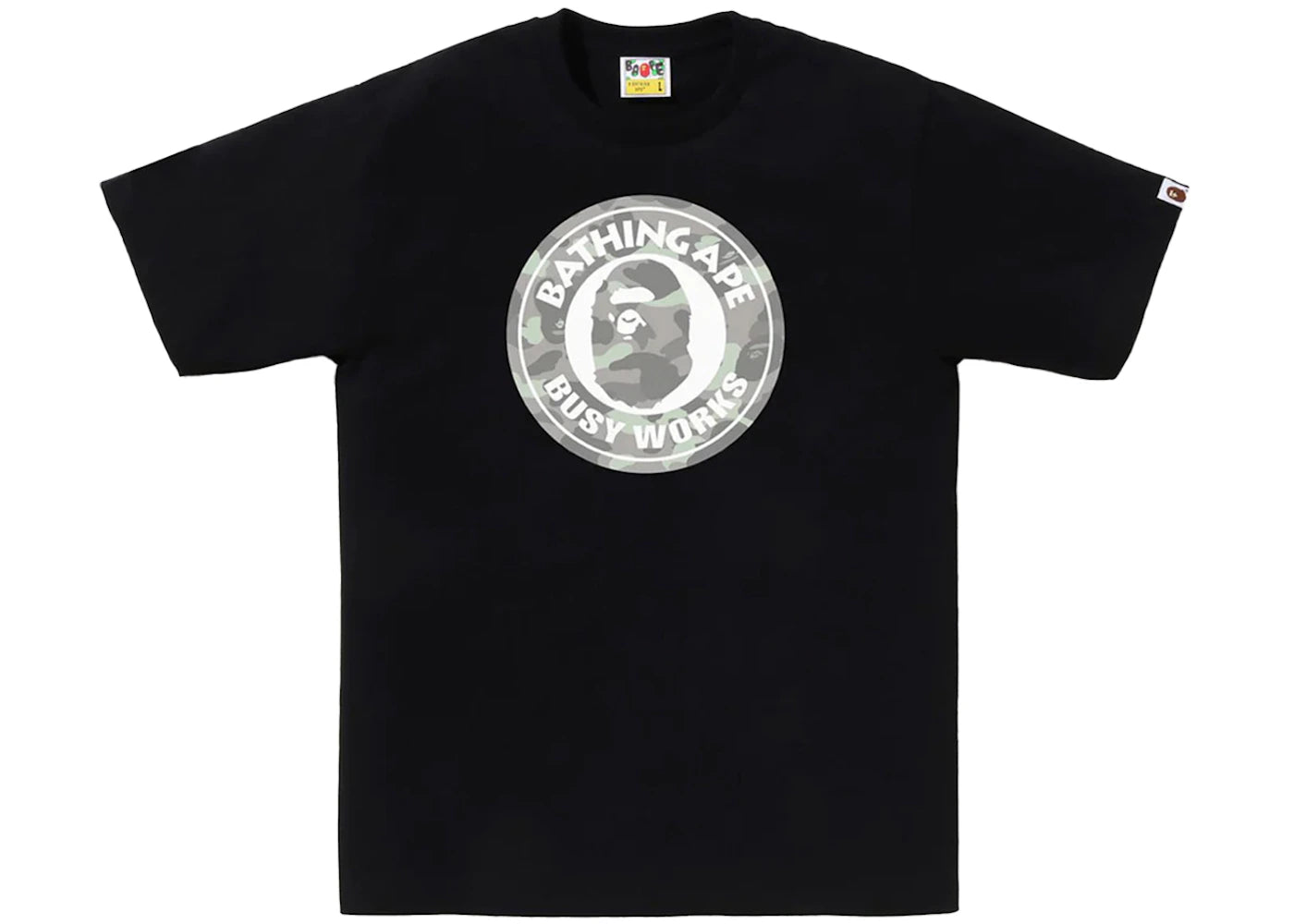 BAPE City Camo Busy Works Tee (SS24) Black
