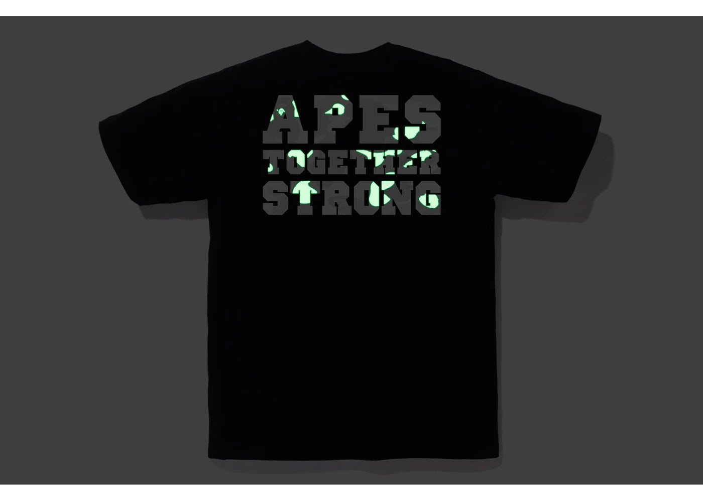 BAPE City Camo College ATS Tee Black/White