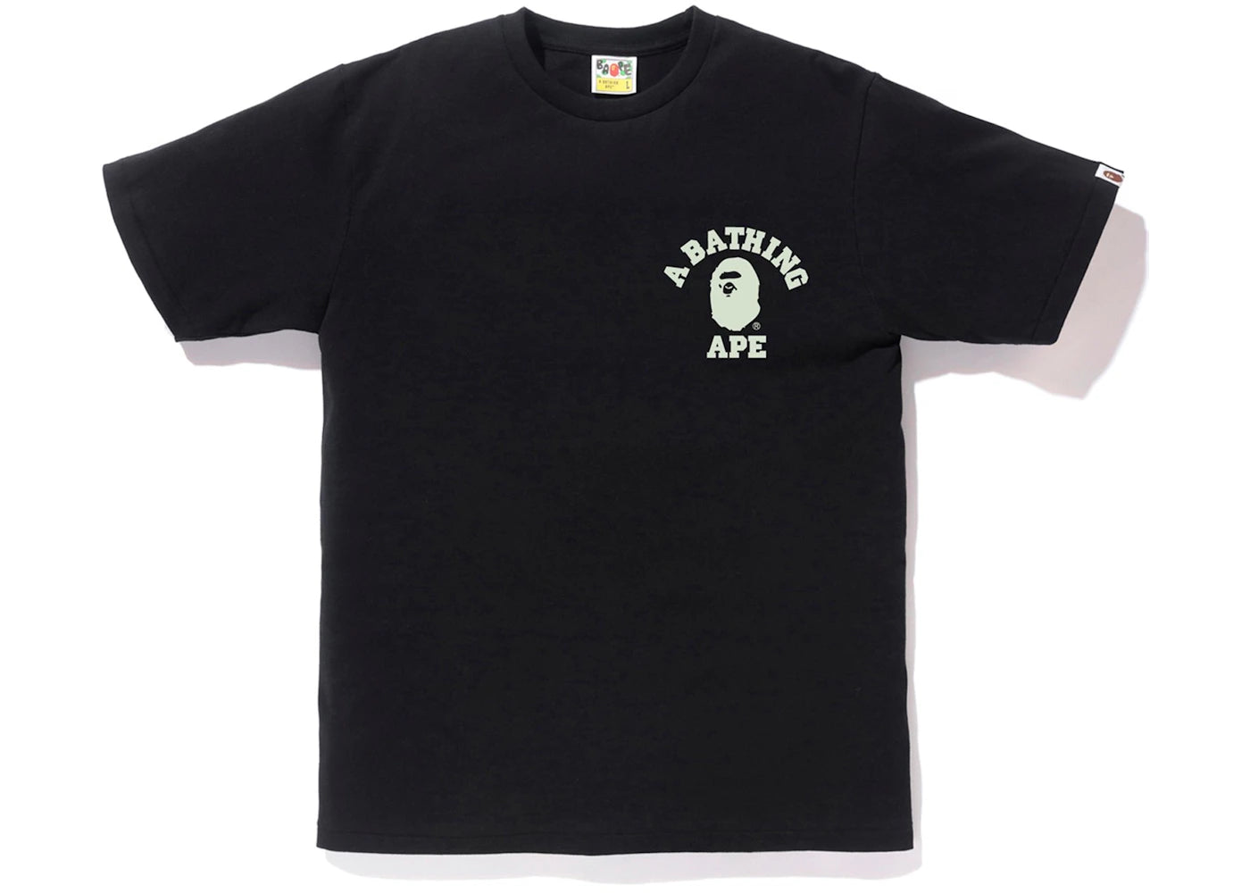 BAPE City Camo College ATS Tee Black/White