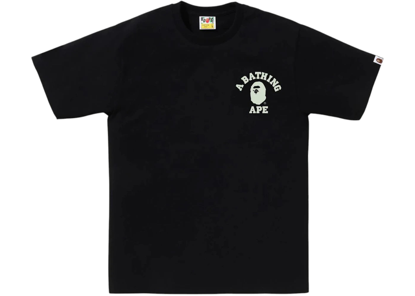 BAPE City Camo College Ats Tee (FW25) Black