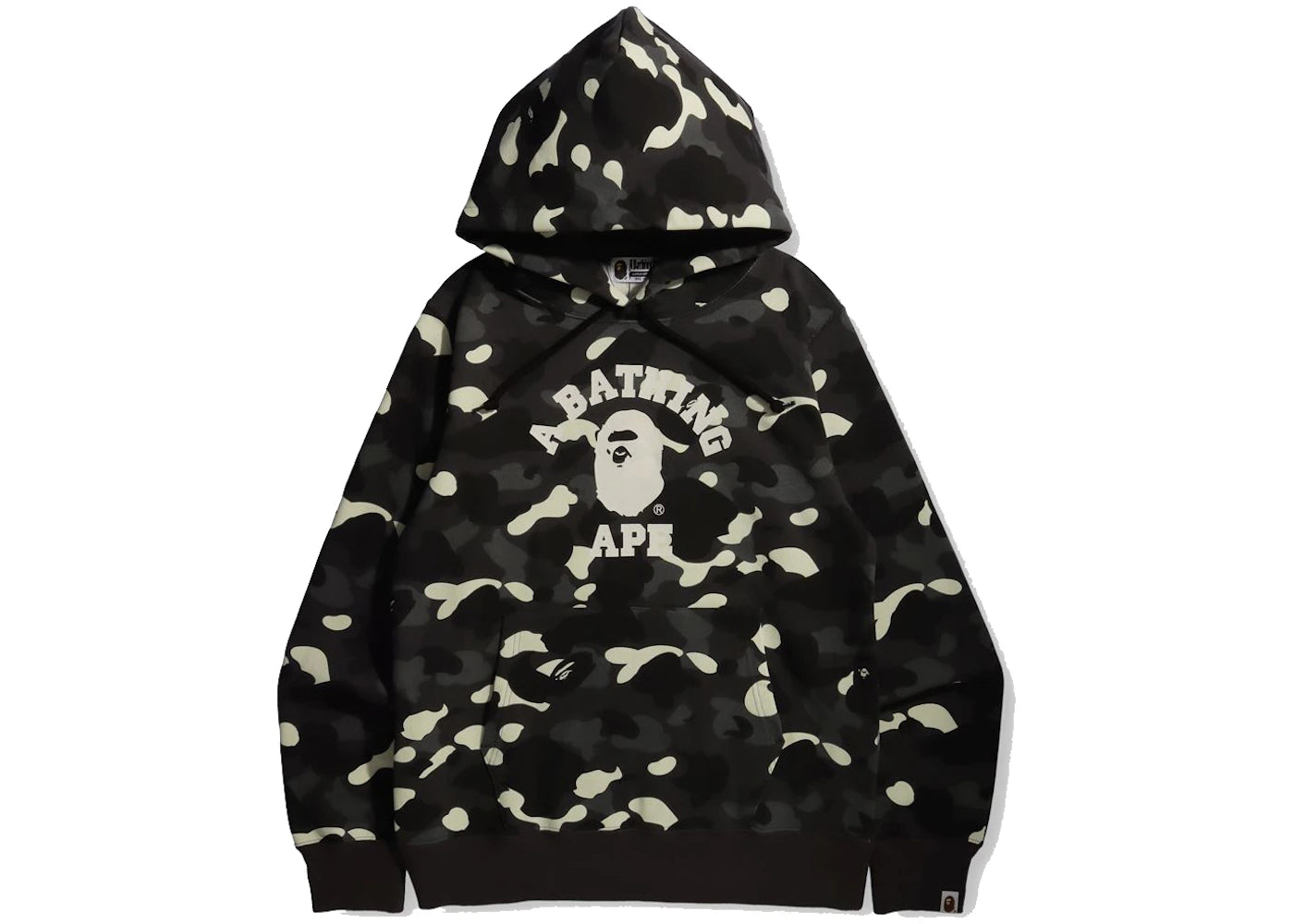 BAPE City Camo College Online Exclusive Pullover Hoodie (FW21) Black