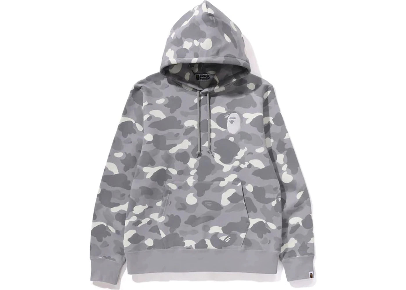 BAPE City Camo Large Ape Head Pullover Hoodie (SS24) Gray