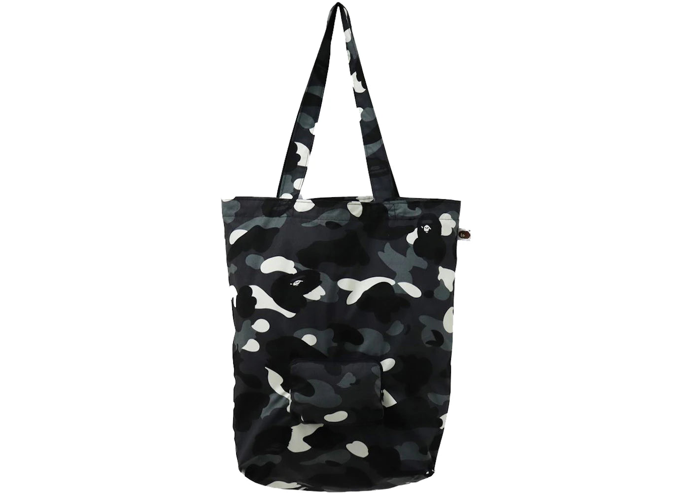 BAPE City Camo Online Exclusive Packable Tote Bag (FW21) Black