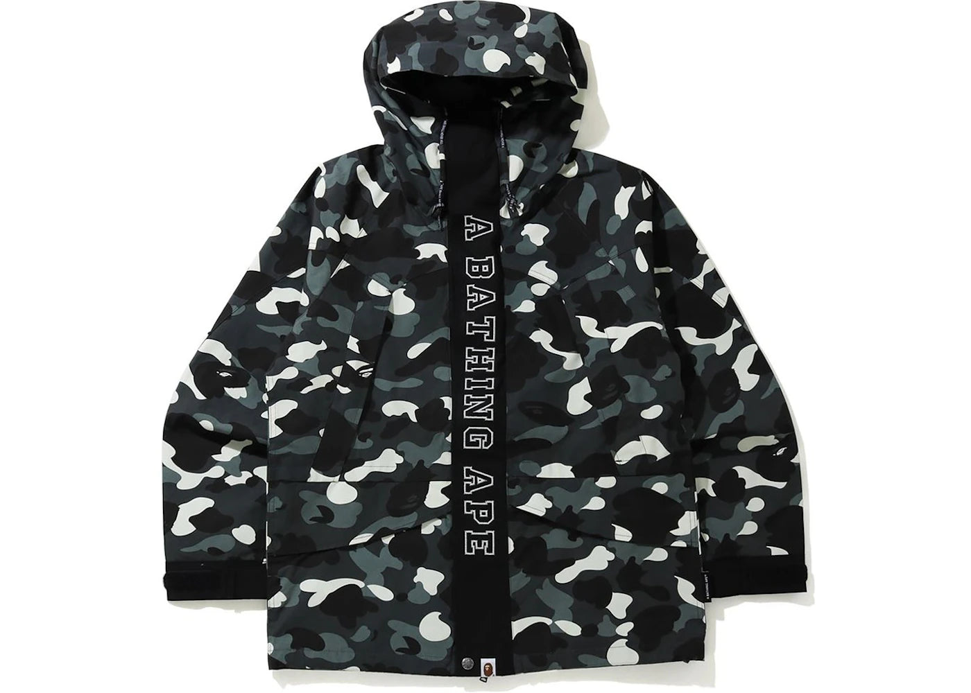 BAPE City Camo Snowboard Jacket Black