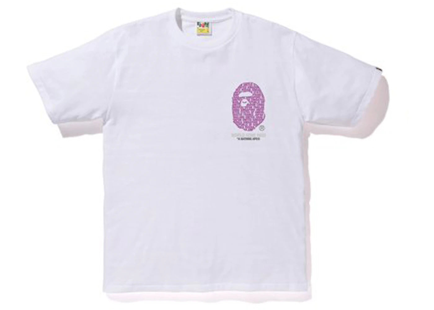 BAPE City New York Ape Head Tee White