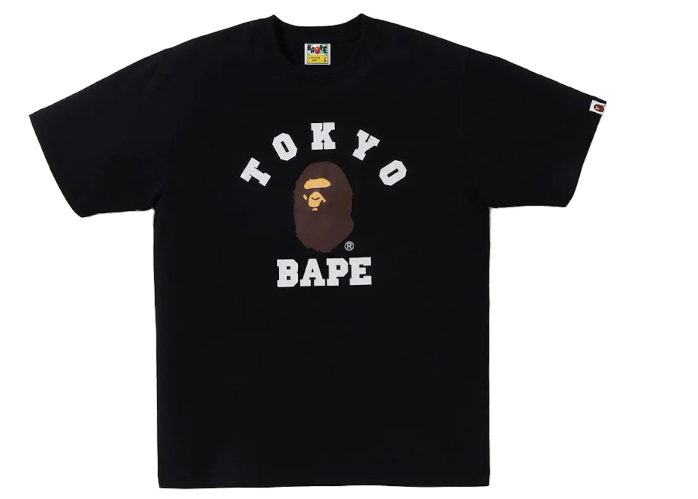 BAPE City Tokyo College Tee (SS23) Black