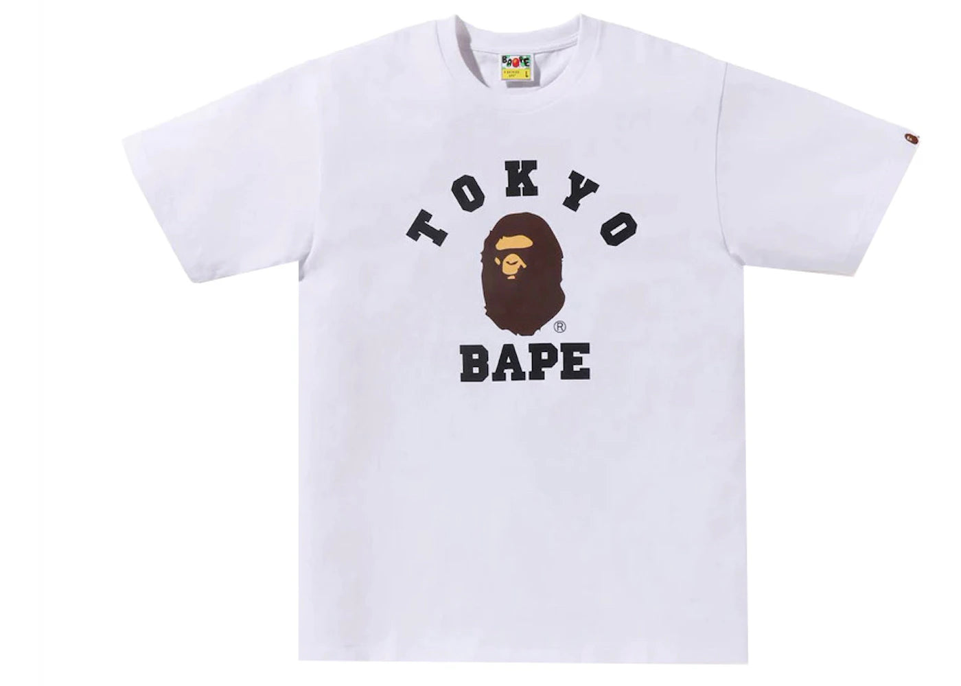 BAPE City Tokyo College Tee (SS23) White