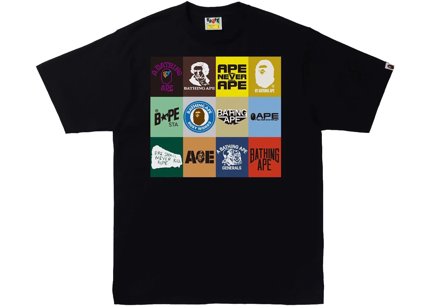 BAPE Classic Logo #2 Tee (SS22) Black