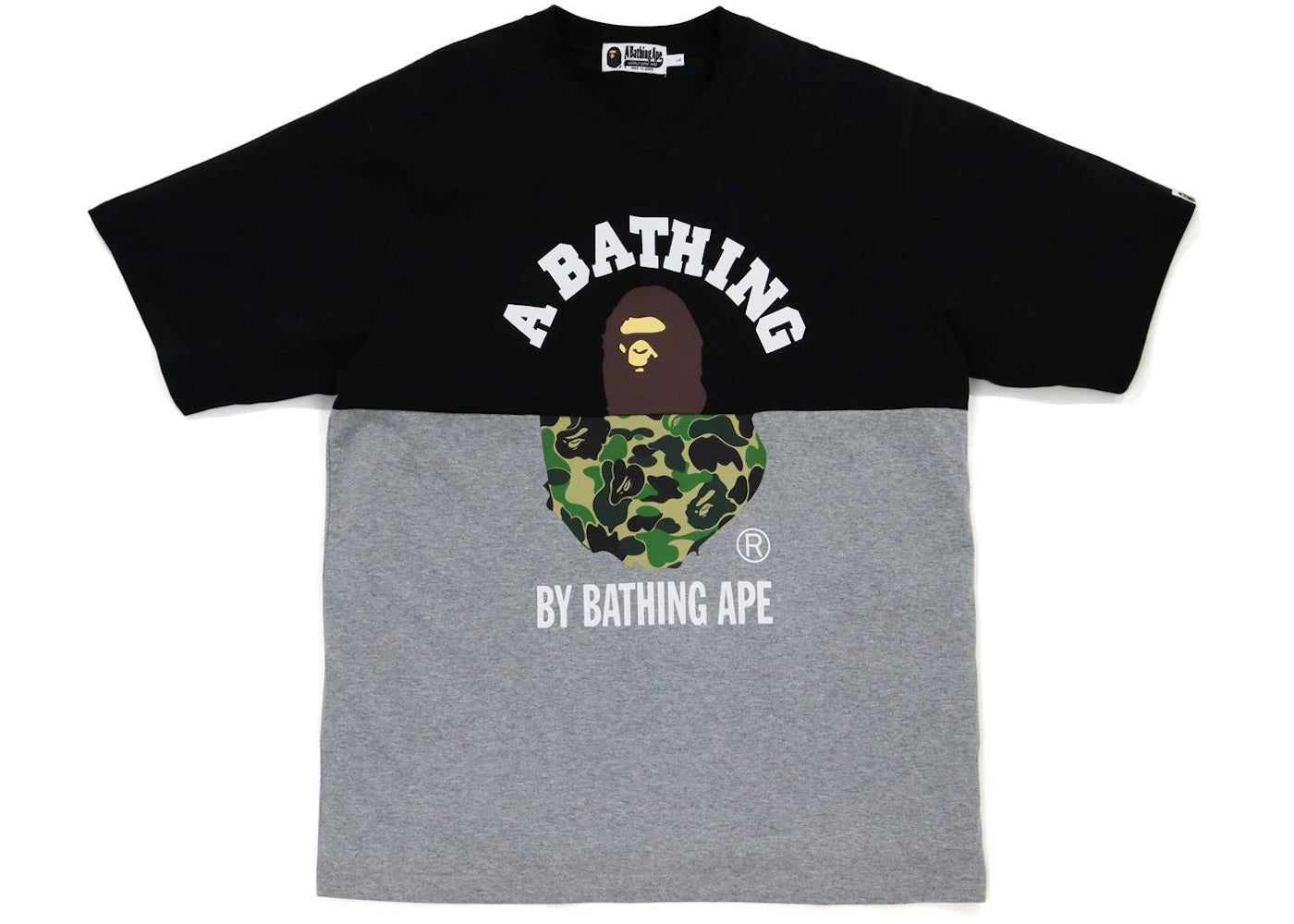 BAPE College & By Bathing Ape Relaxed Fit Tee Black