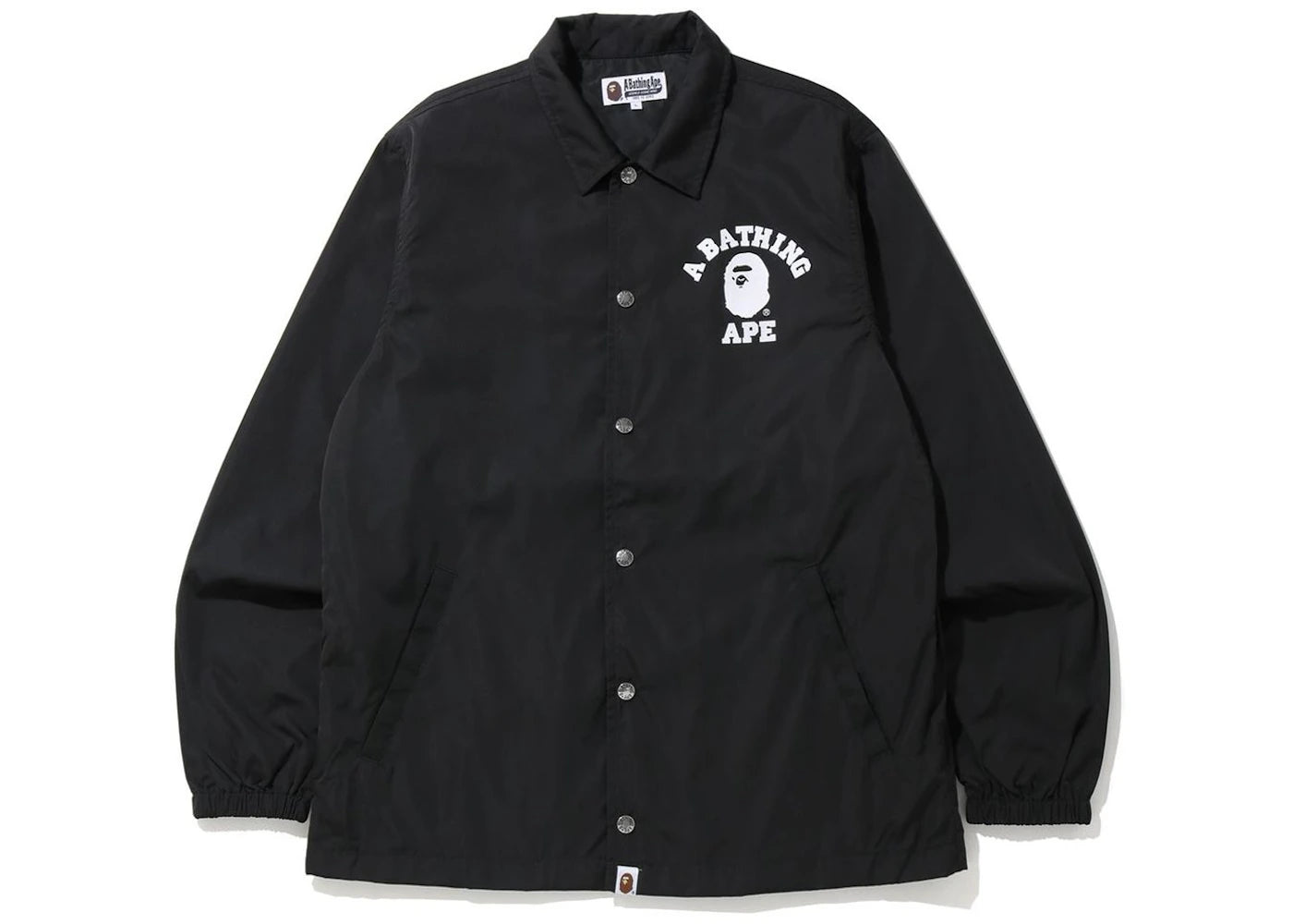 BAPE College Coach Jacket (FW20) Black