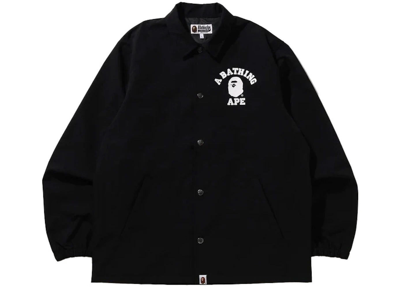 BAPE College Coach Jacket (SS23) Black