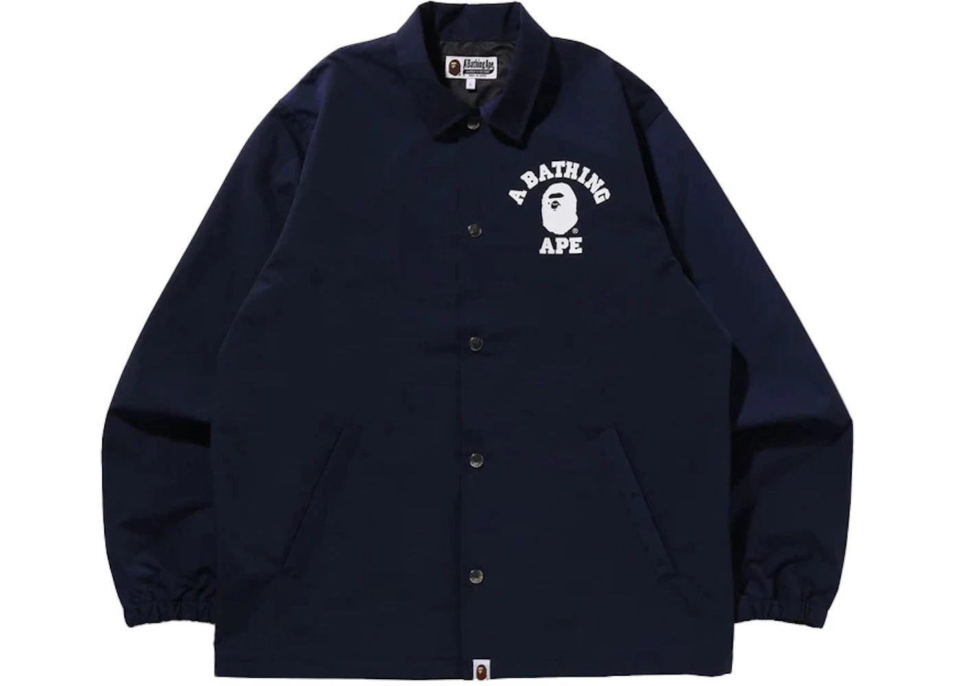 BAPE College Coach Jacket (SS23) Navy