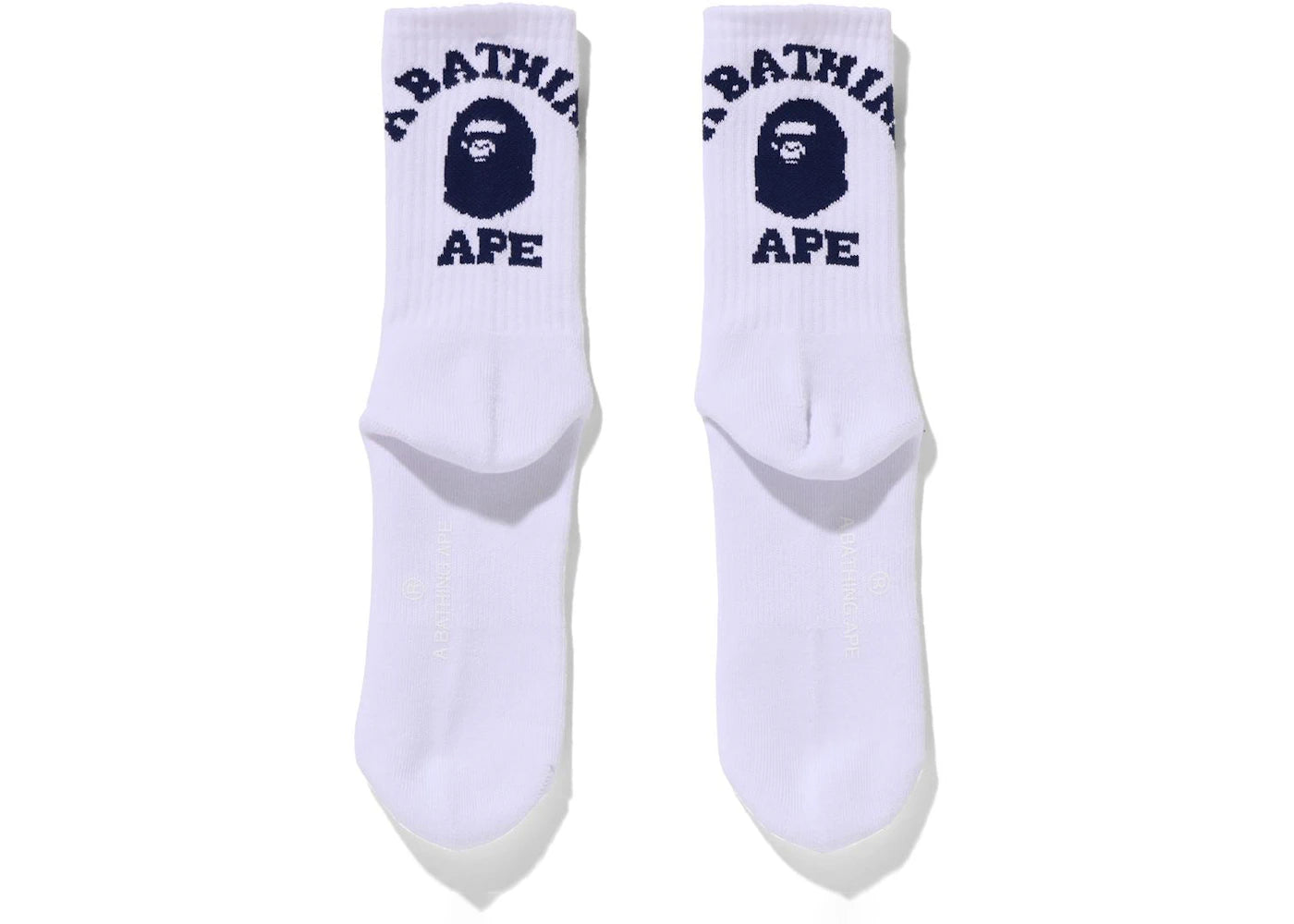 BAPE College Socks (FW21) Navy