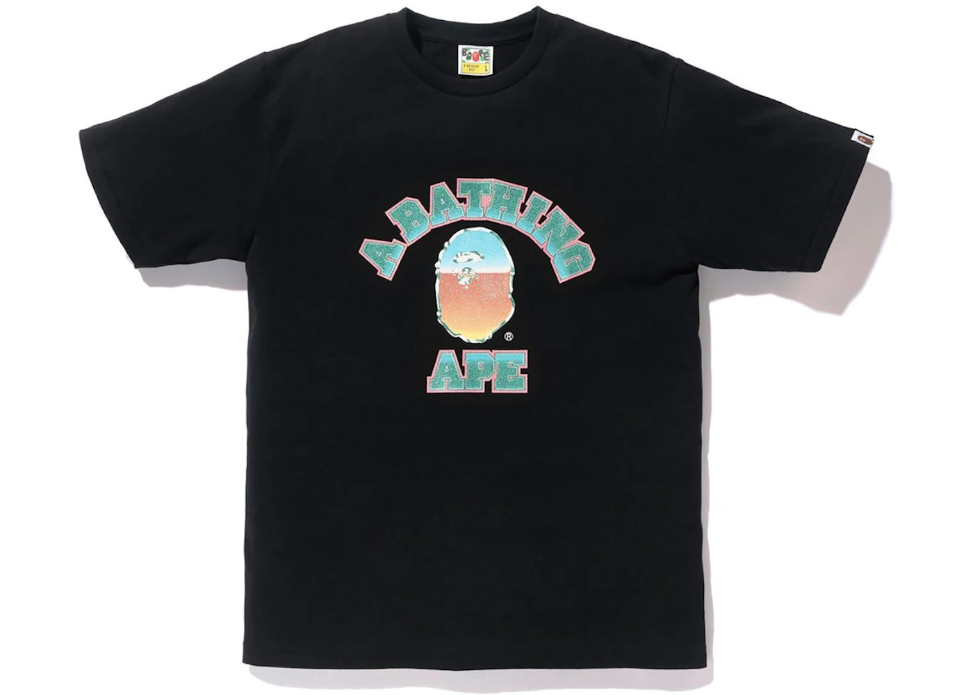 BAPE College Tee (SS19) Black