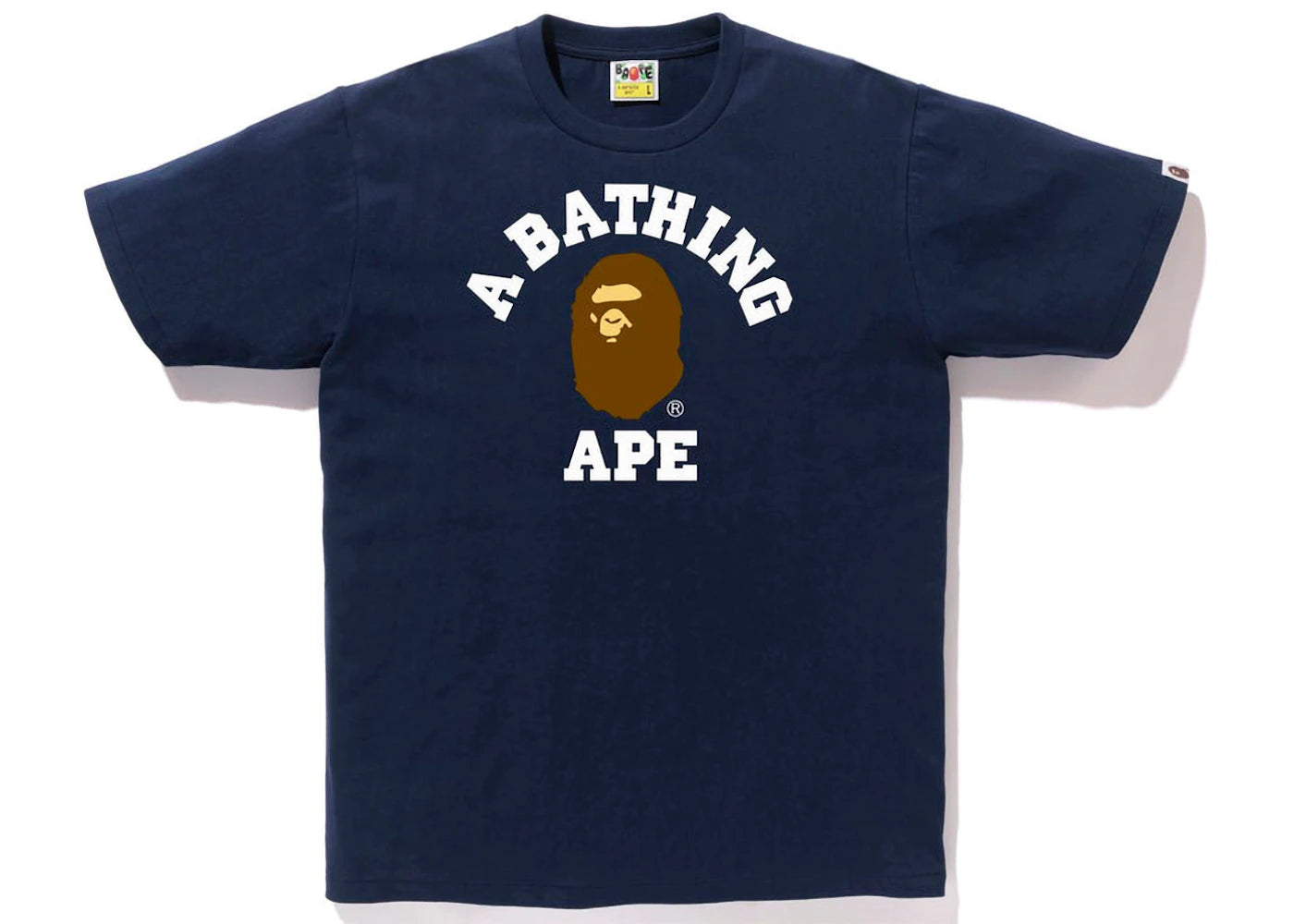 BAPE College Tee (SS22) Navy