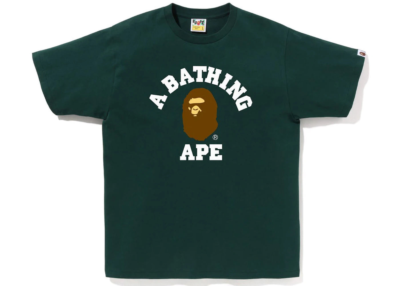 BAPE College Tee (SS23) Green