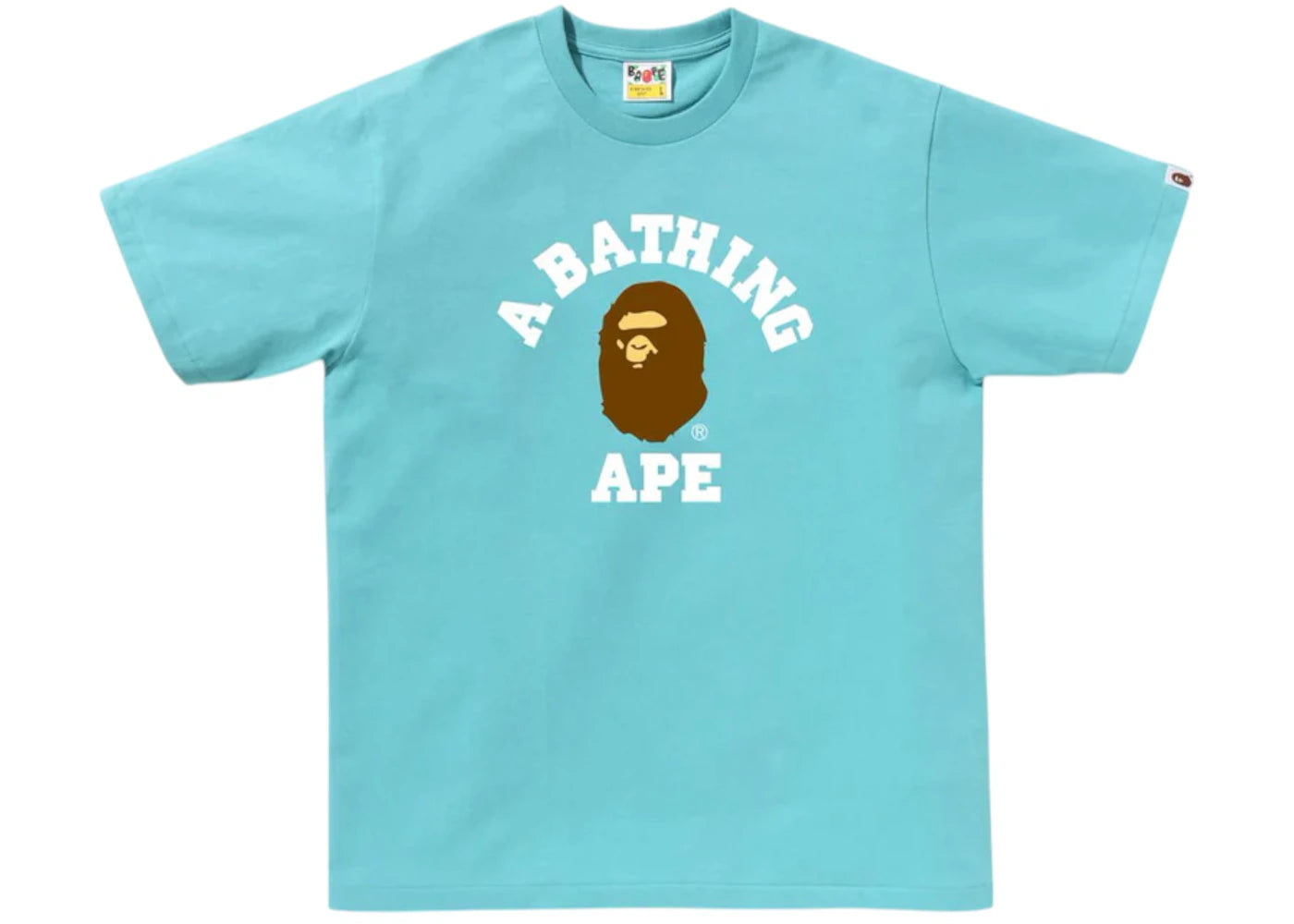 BAPE College Tee (SS25) Blue