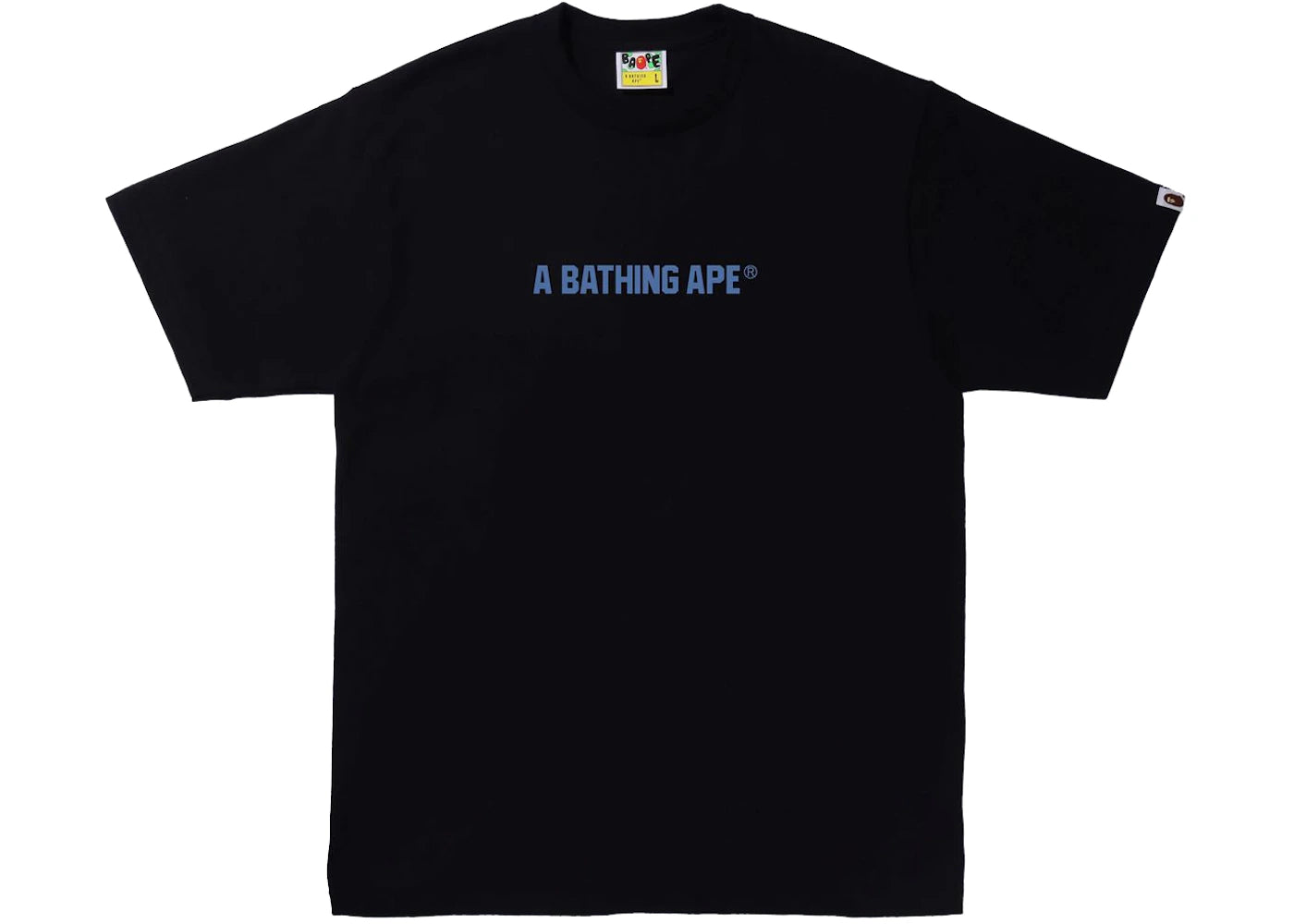 BAPE Color Camo BAPE Busy Works Tee Black/Navy