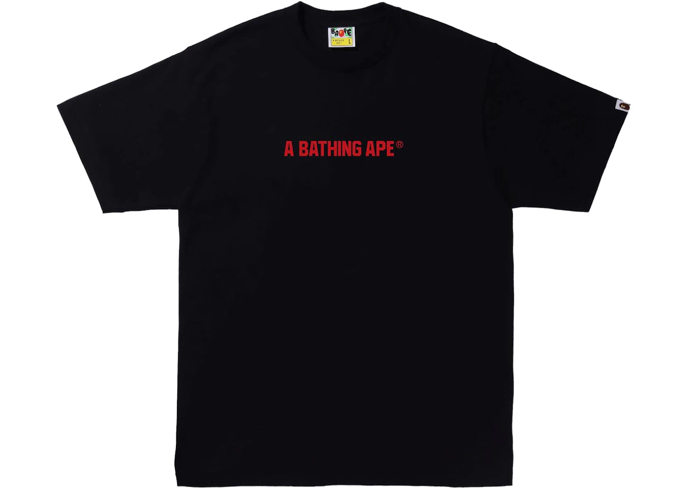 BAPE Color Camo BAPE Busy Works Tee Black/Red