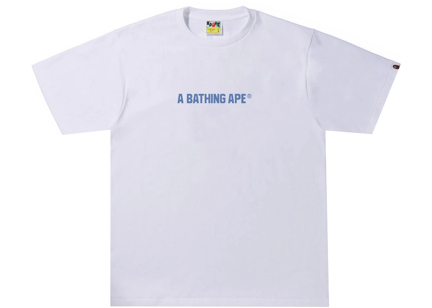 BAPE Color Camo BAPE Busy Works Tee White/Navy