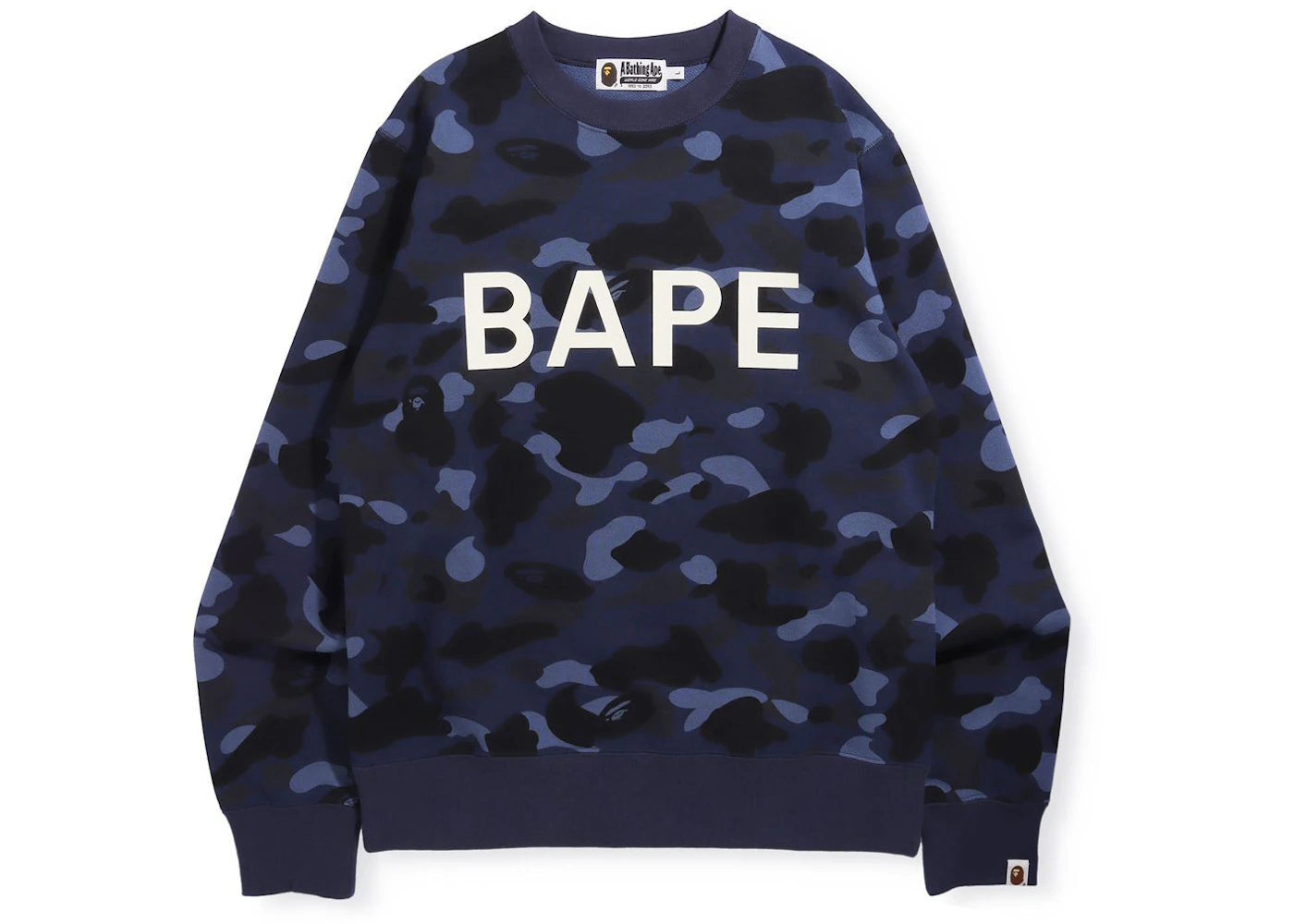 BAPE Color Camo BAPE Crewneck (Online Exclusive) Crewneck (FW21) Navy