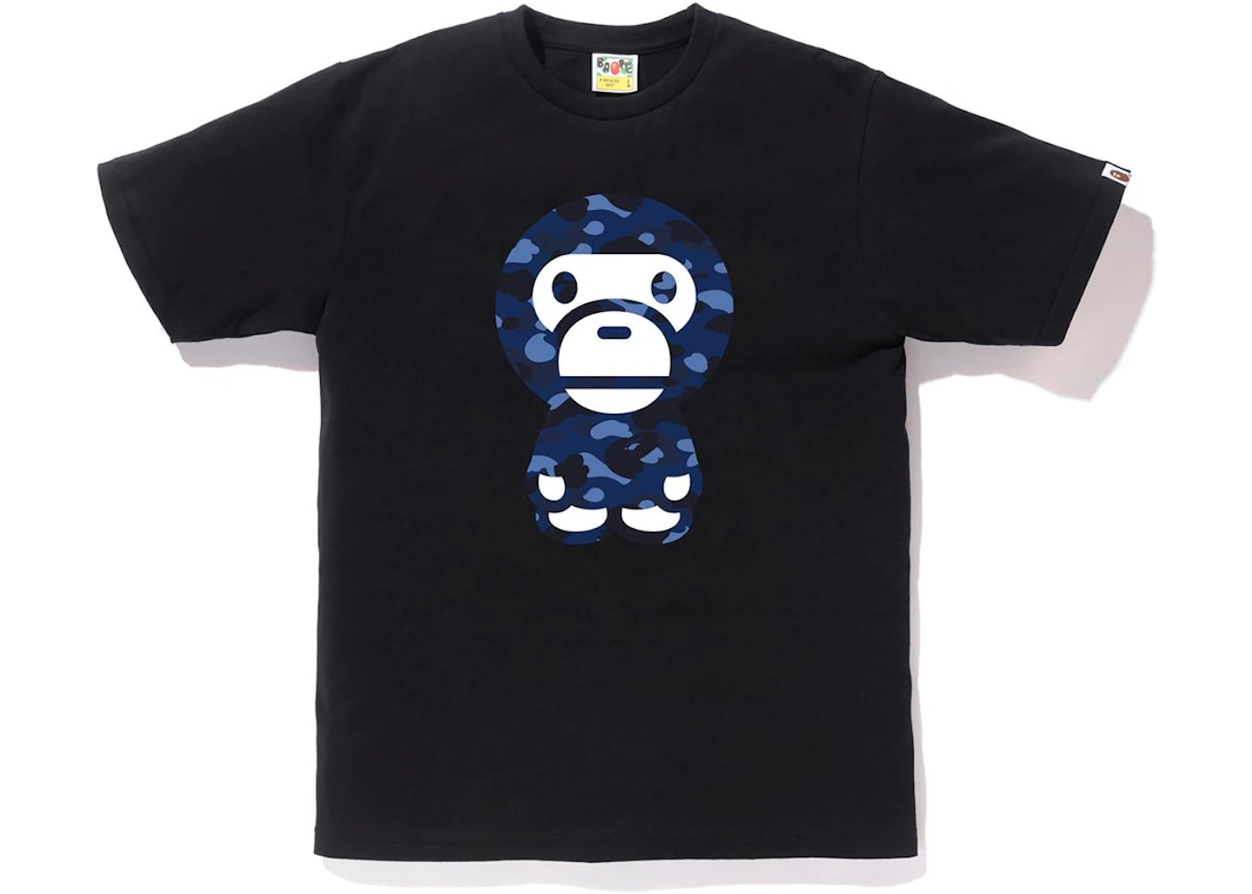 BAPE Color Camo Baby Milo Tee Black/Blue