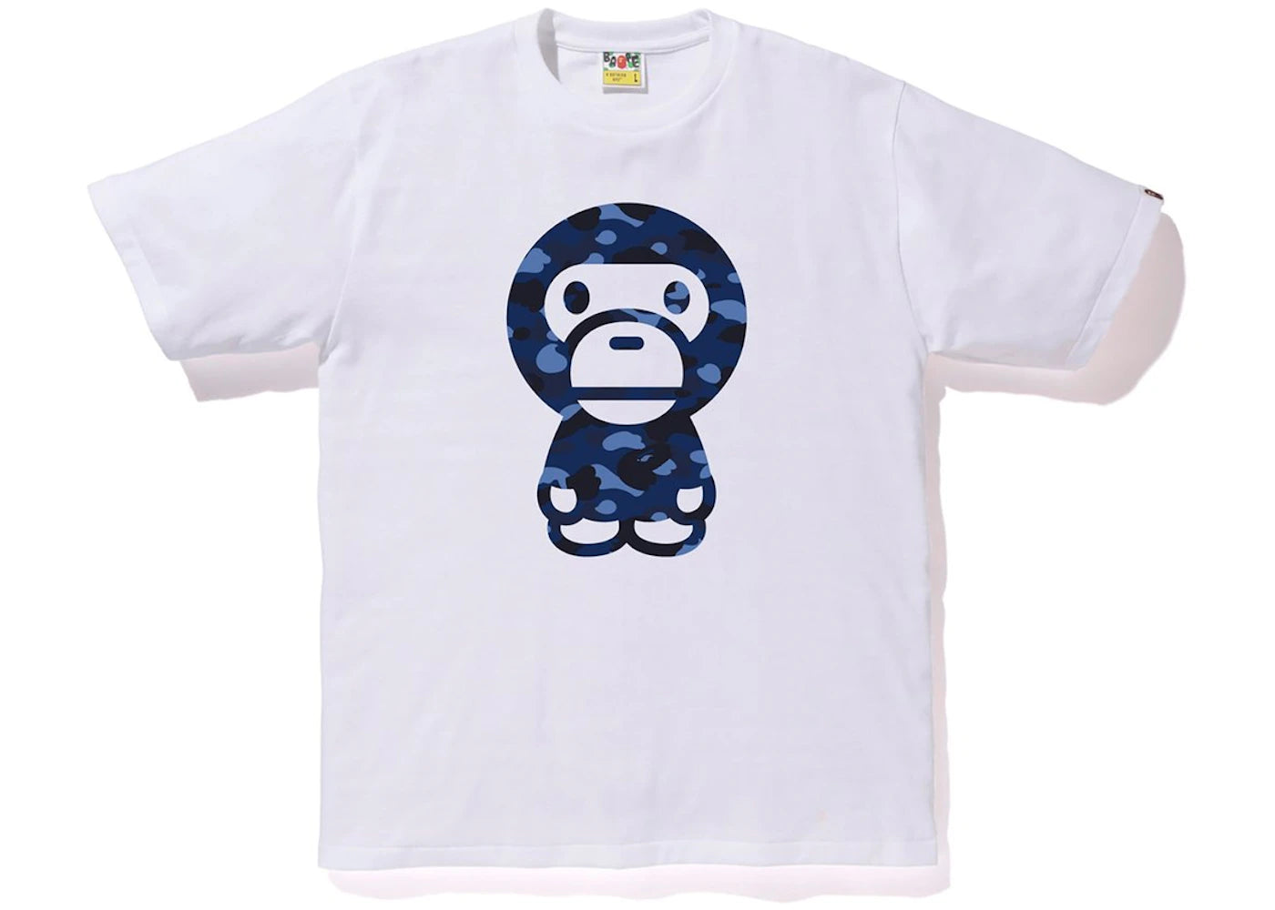 BAPE Color Camo Baby Milo Tee White/Blue