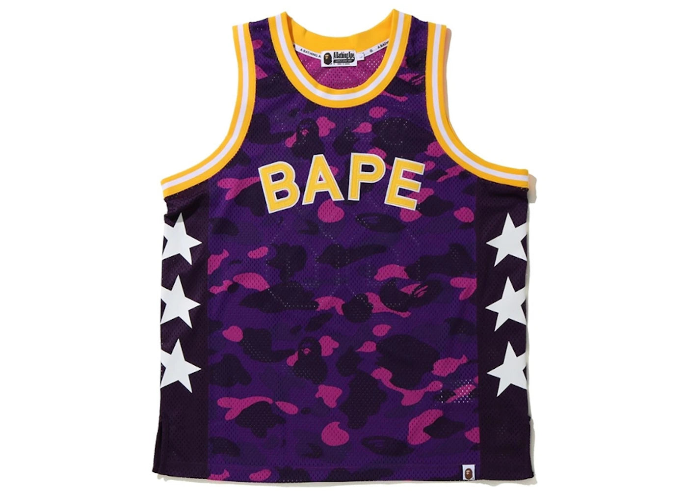 BAPE Color Camo Basketball Tank Top (SS20) Purple