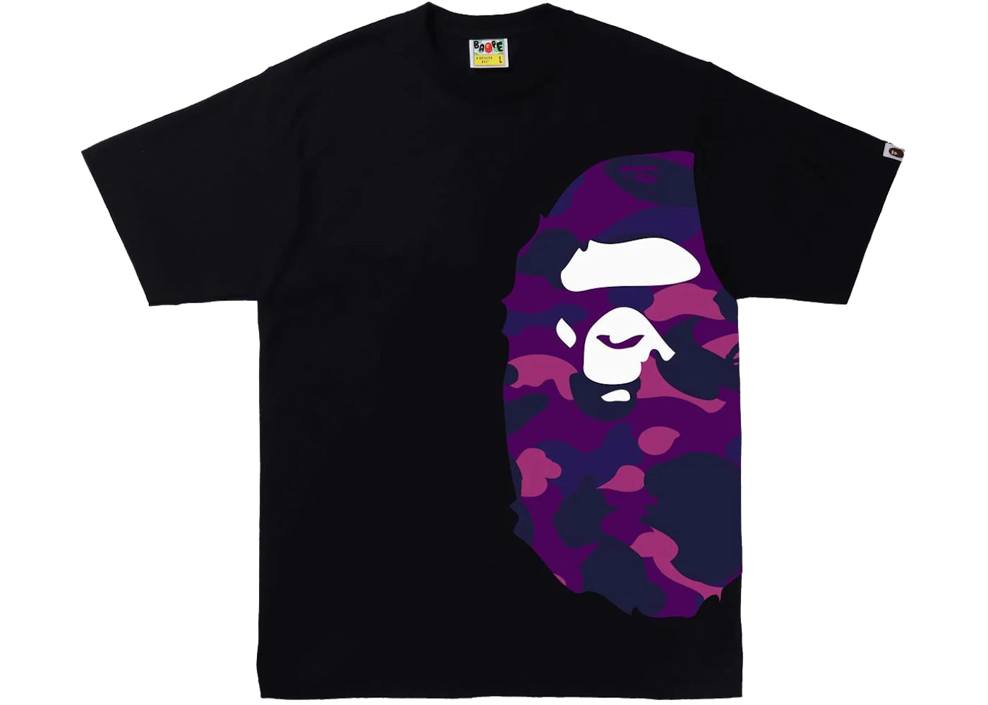 BAPE Color Camo By Bathing Ape Tee Black/Purple