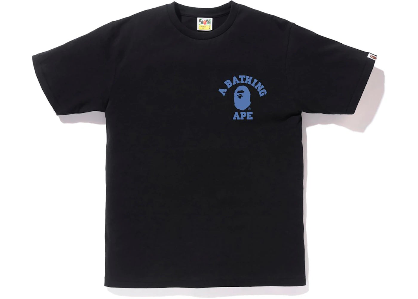 BAPE Color Camo College ATS Tee Black/Blue