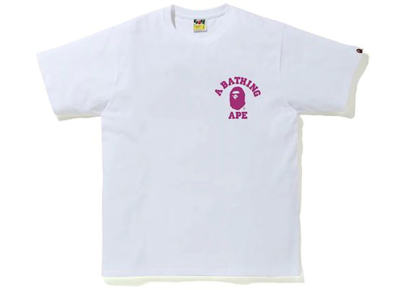 BAPE Color Camo College ATS Tee (FW20) White/Purple